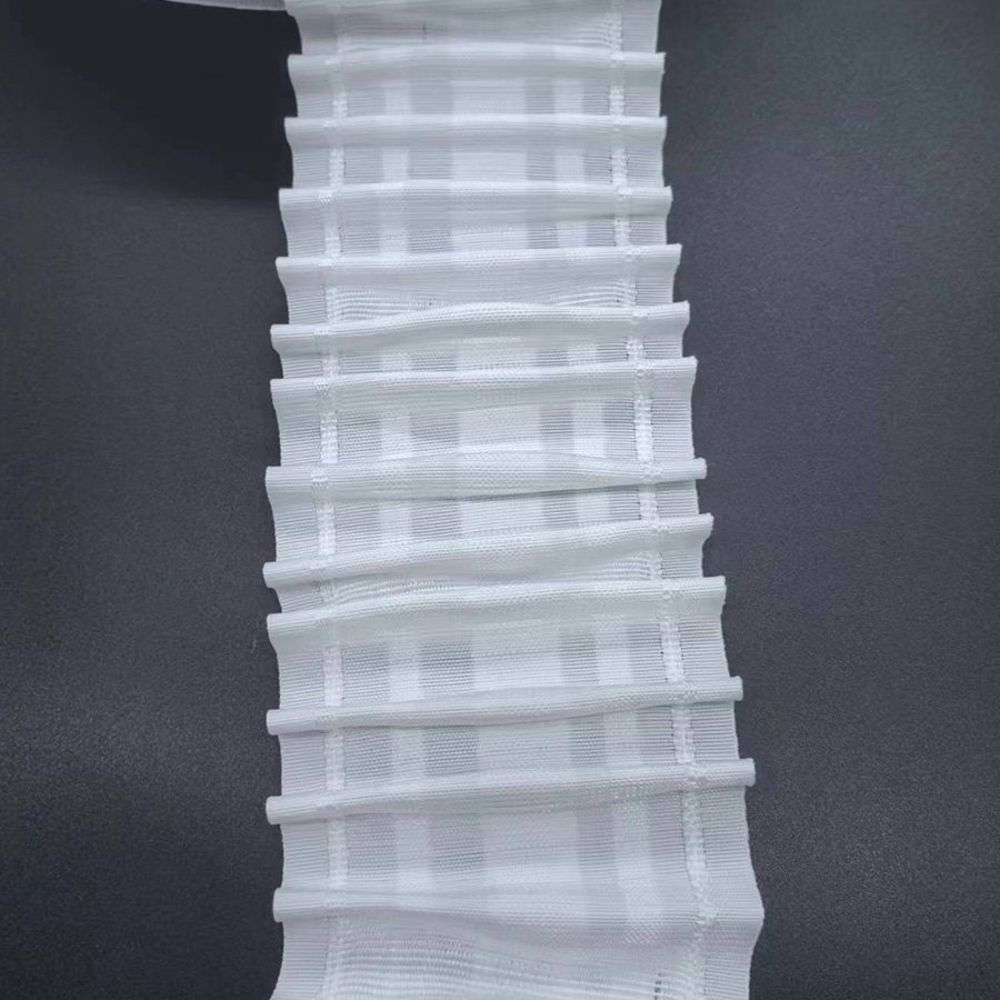 Window Drapes Accessory 100% Polyester Curtain Hang Climb Belt Curtain Trim Tape