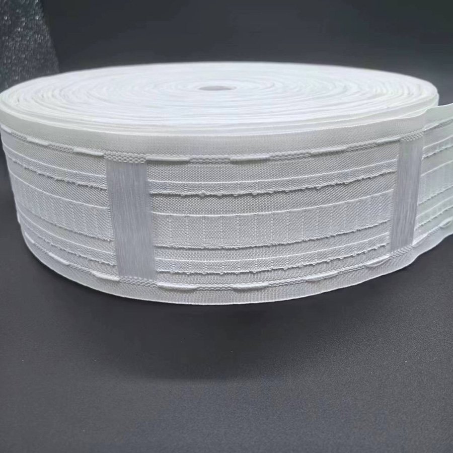 Window Drapes Accessory 100% Polyester Curtain Hang Climb Belt Curtain Trim Tape