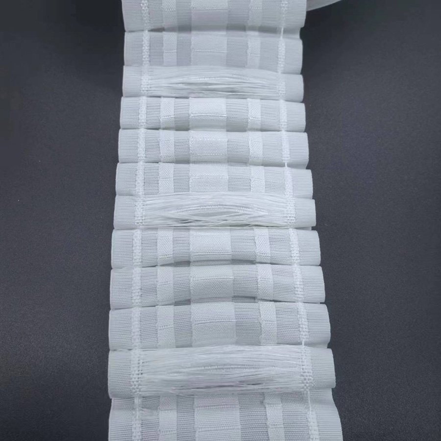 Window Drapes Accessory 100% Polyester Curtain Hang Climb Belt Curtain Trim Tape