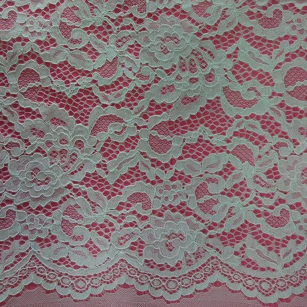 Wholesale Decorative Embroidery african Wedding Trim Ribbon Lace for Amazon Black White Embroidered Cotton