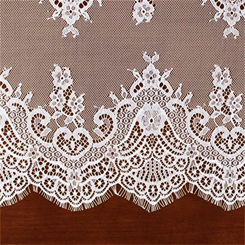 Zeal High Quality Chantilly Lace Trim Fabrics Custom DIY Tablecloth Eyelash Trimming Underwear Decoration Fashion Bridal Lace