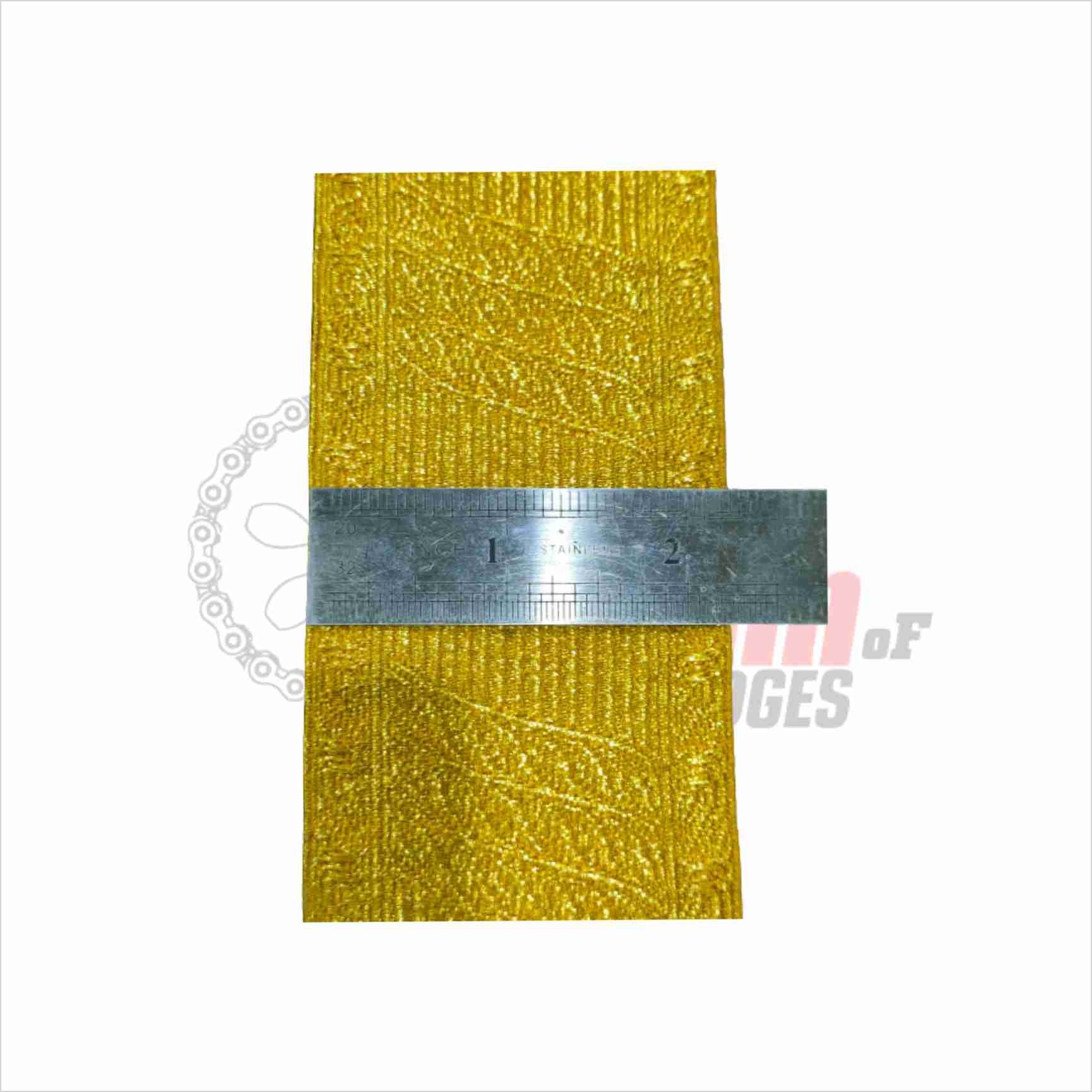 High Quality French Gold Braids Laces Bullion Wire Trimmings Beaded Uniform Galloon Trim Textile Craft OEM Accessory Border