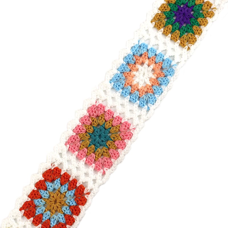 5.5cm white colors crochet lace trimming embroidery Lace Trimming for clothing dress bag accessories