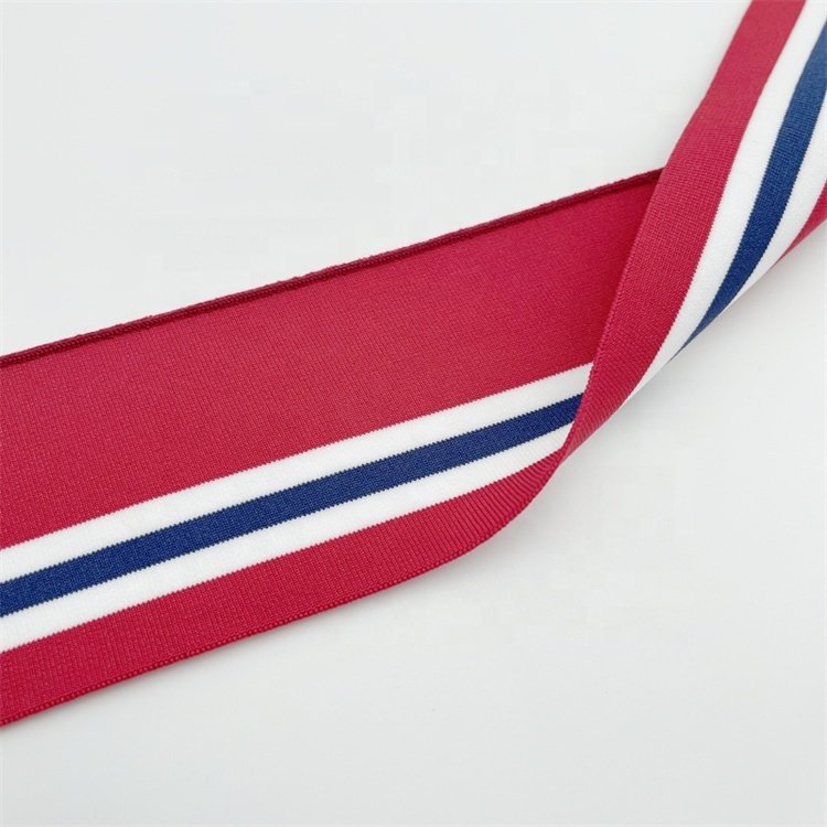 Eco-friendly neck rib used for trim collar basketball jersey on-demand customization