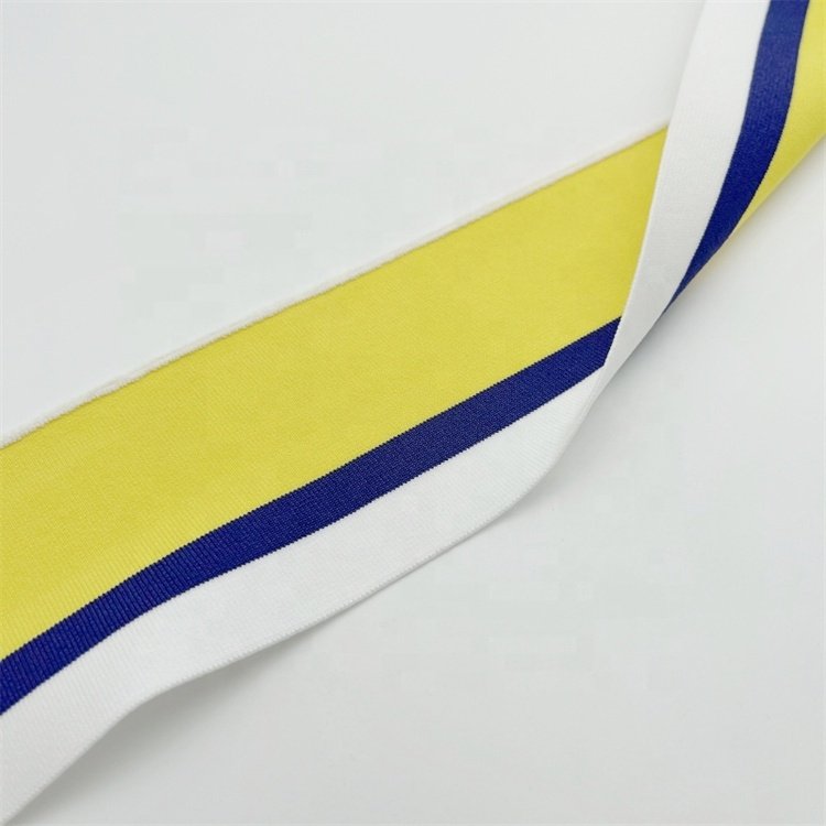 Eco-friendly neck rib used for trim collar basketball jersey on-demand customization