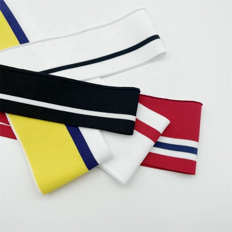 Eco-friendly neck rib used for trim collar basketball jersey on-demand customization