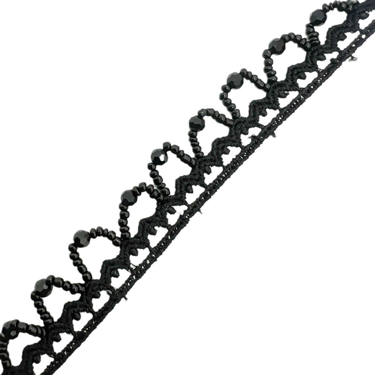 Spot Wholesale Handmade Beaded Lace Embroidery Luxury Tassel Lace Trim