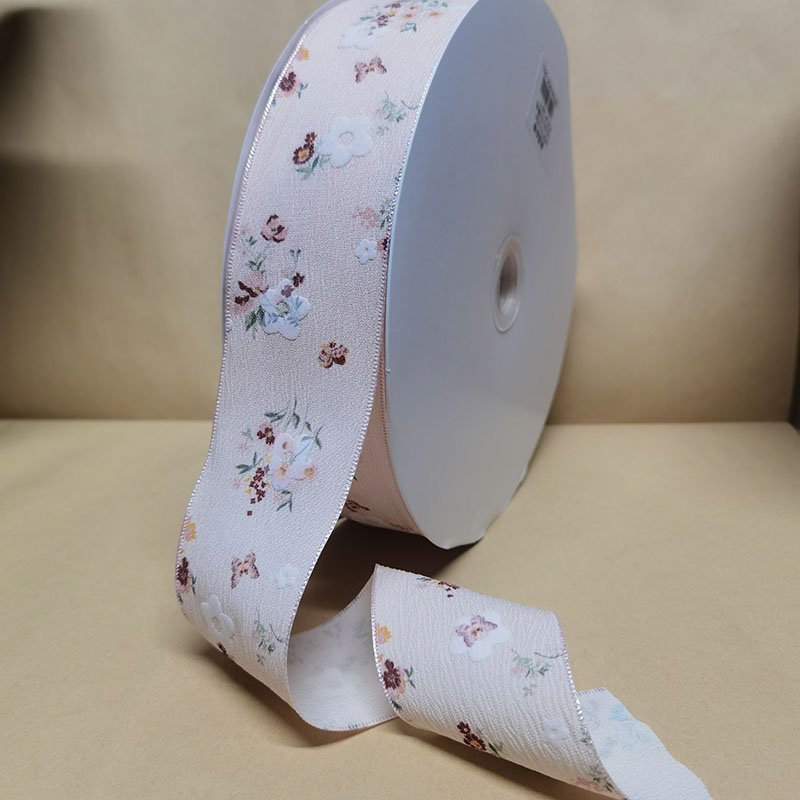 LOW MOQ Cheapest Price jacquard ribbon trim tape High Quality Printed Grosgrain Ribbon for garment and gift