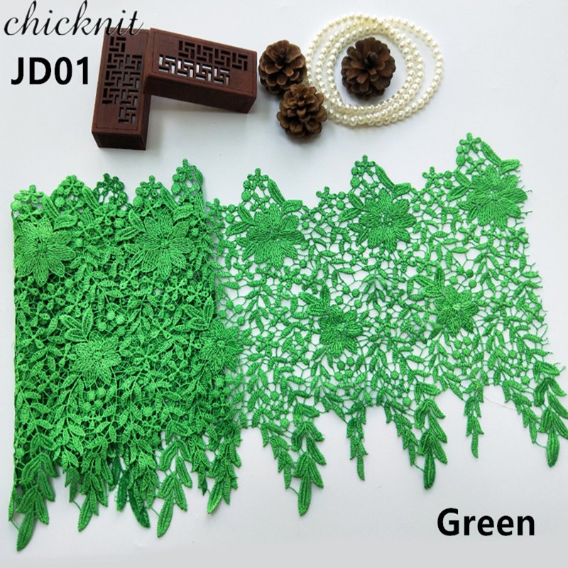 design china wholesale manufacturer children's white red cotton guipure crochet lace trim flower leaf pattern embroidery fabric