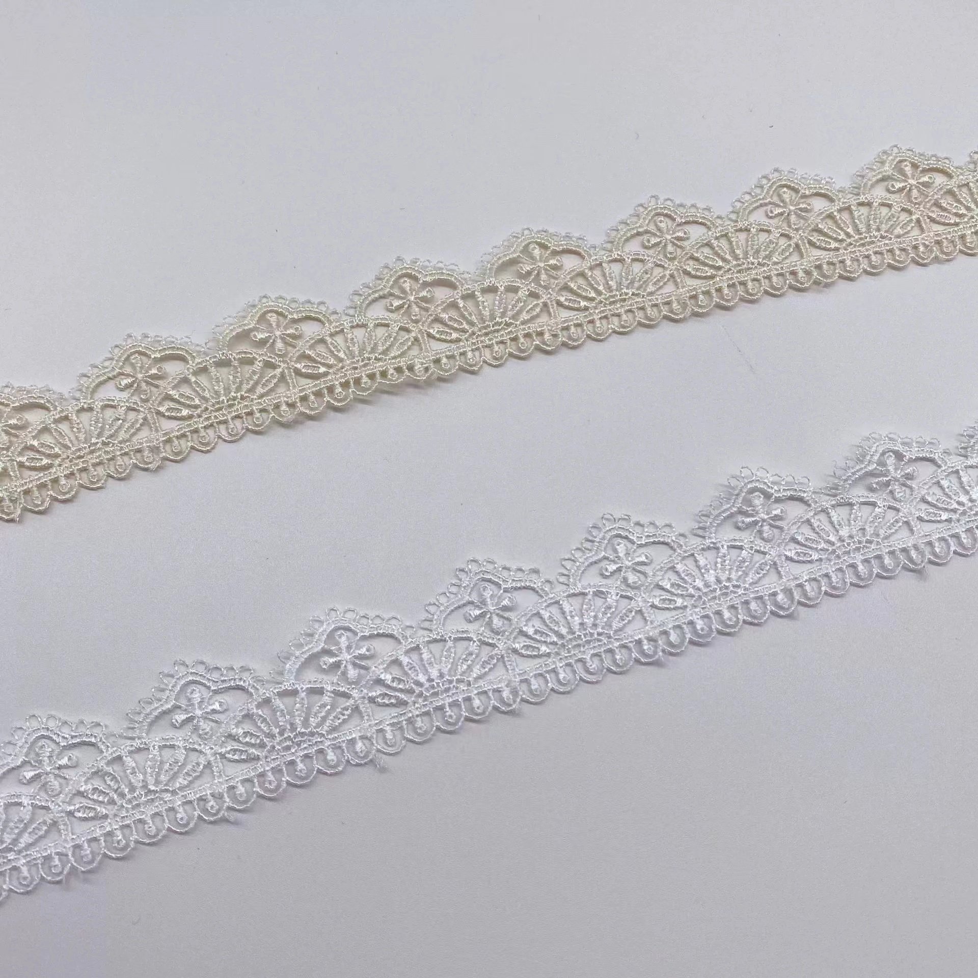 Embroidered polyester multi-color lace Lolita lace clothing accessories home soft decoration water-soluble embroidery