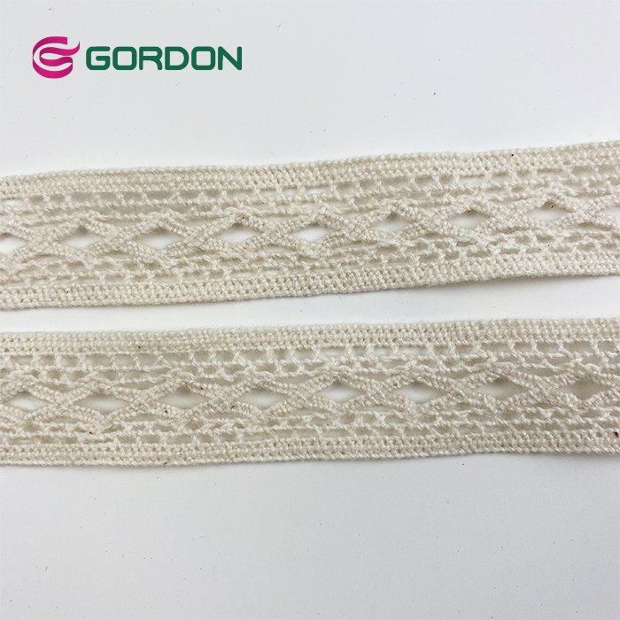 Gordon ribbons Crochet Lace Ribbon Vintage Lace Trim Cotton Sewing Lace for DIY Craft for Scrapbooking Supplies