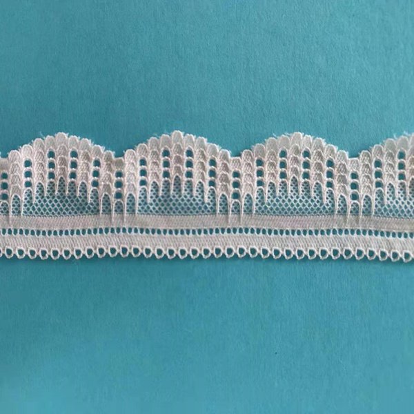 factory white stretch lace trim 2024 bridal lace trim black lace african fabric