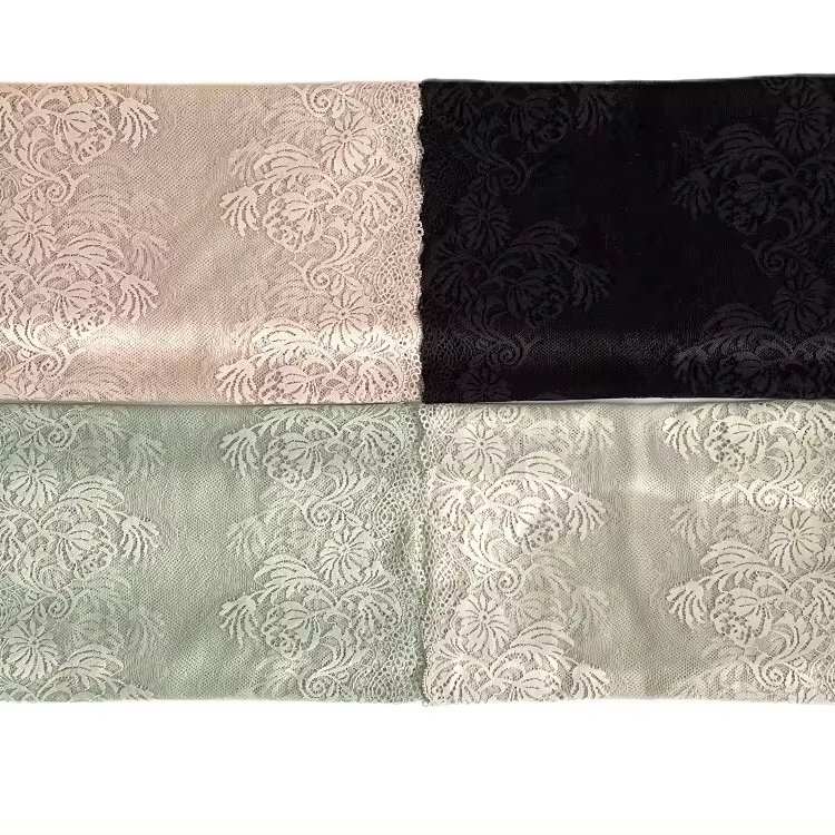10Inch wide Sheer Lace Fabric Soft and Stretchy Lace Ribbon Elastic Trim for Sewing DIY Making And Lingerie Accessories