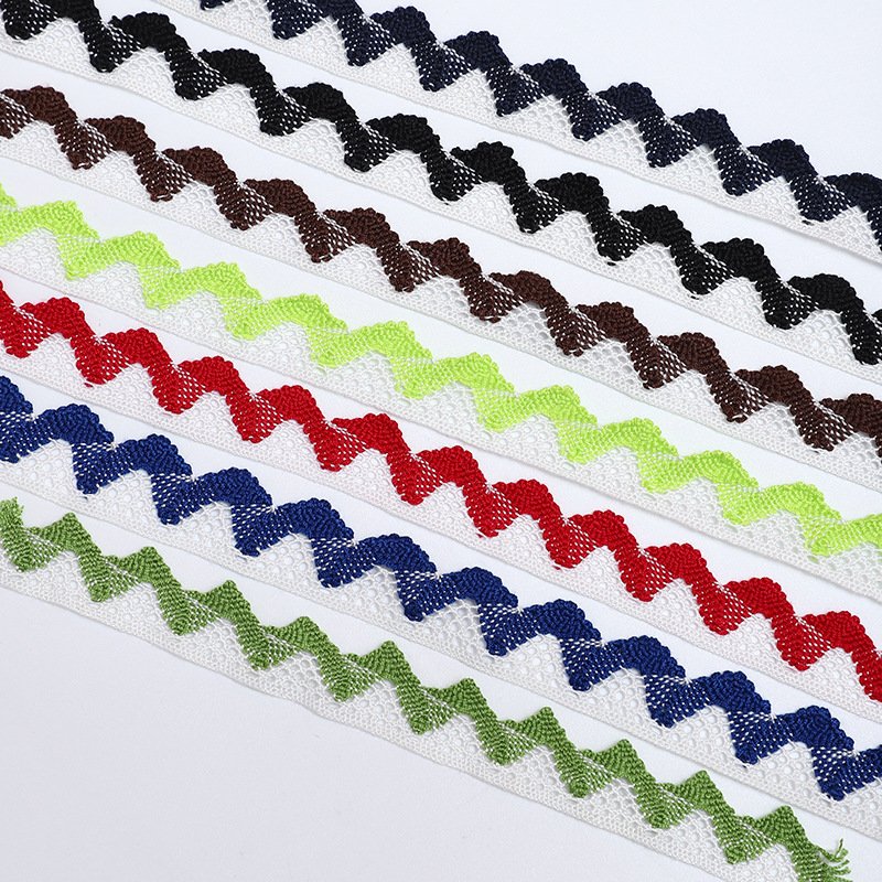 LS938 Color Hollow Cotton Thread Lace Trimming For Underwear Lingerie Clothing Decorative Accessories Curtain Lace