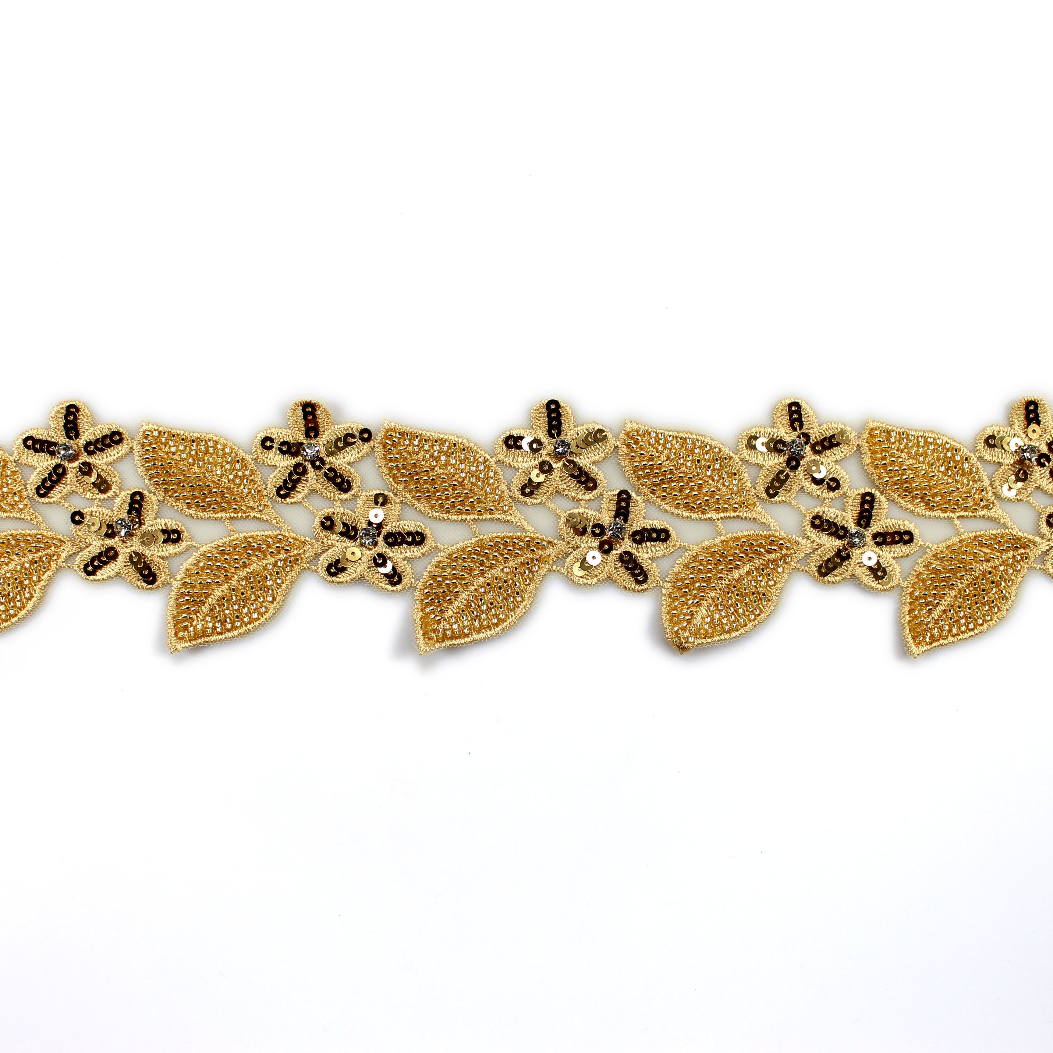 Hand-sewn beads lace handmade clothing accessories lace trim handmade beaded decorative accessories materials