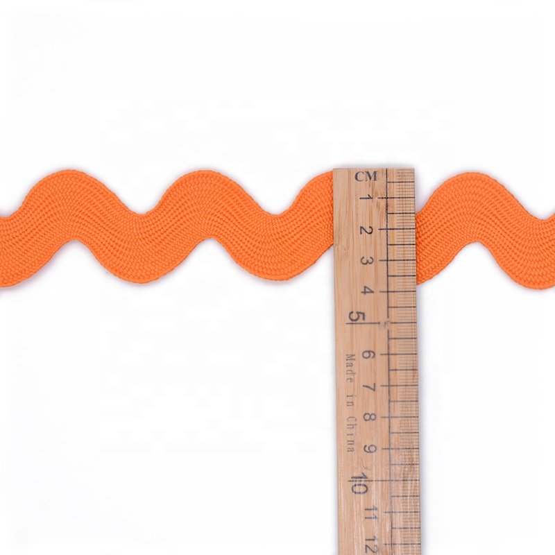 Wholesale high quality 4cm Wide Zig zag Trimming For Garment and Crafts
