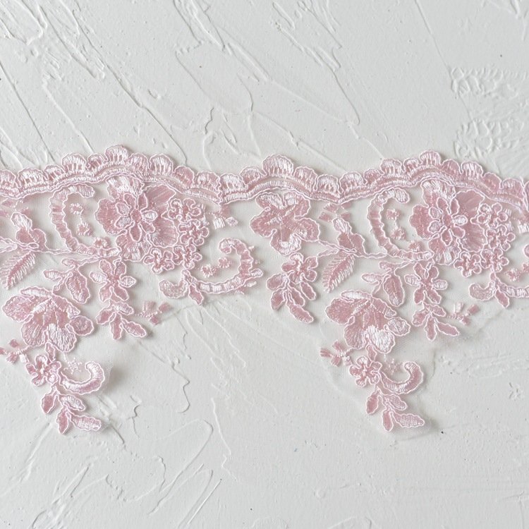 Colorful width 16 cm White Water Soluble Lace Trimming Guipure polyester corded Lace Trim for dress curtain