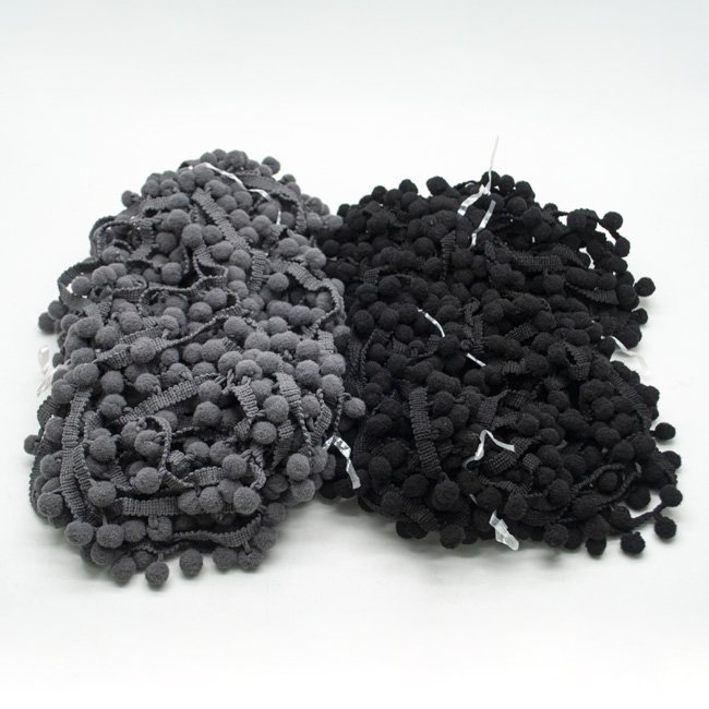 Wholesale 2CM Colorful pompom Lace Trim Clothing Accessories