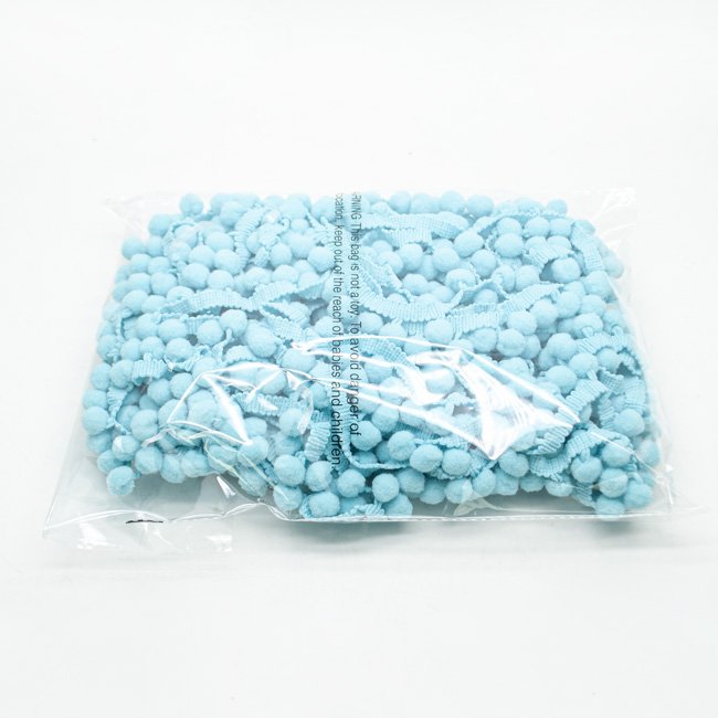 Wholesale 2CM Colorful pompom Lace Trim Clothing Accessories