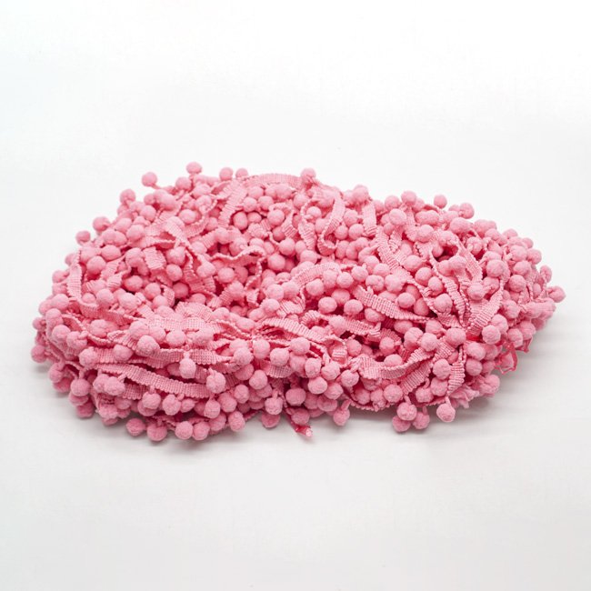 Wholesale 2CM Colorful pompom Lace Trim Clothing Accessories