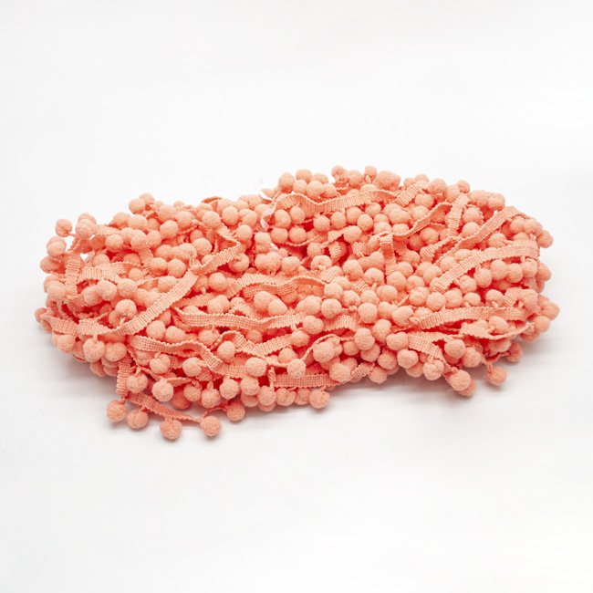 Wholesale 2CM Colorful pompom Lace Trim Clothing Accessories