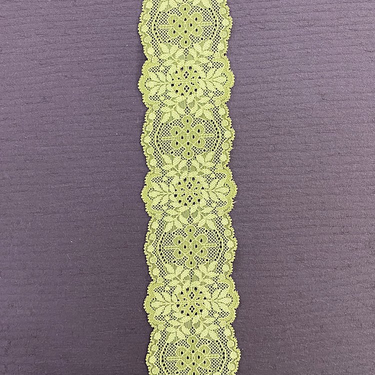 New Arrivals Green Lace Fabric Garment Lace Trim For Sewing