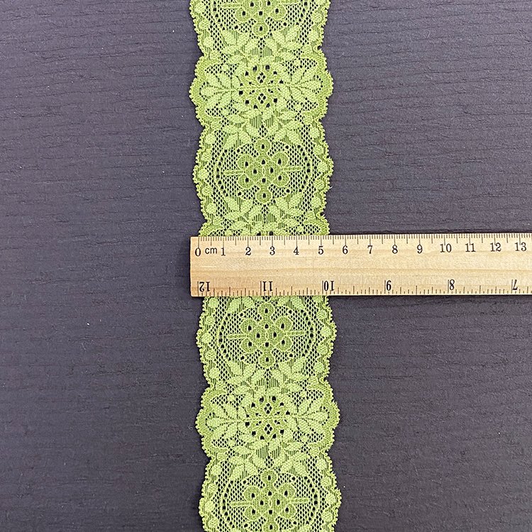New Arrivals Green Lace Fabric Garment Lace Trim For Sewing