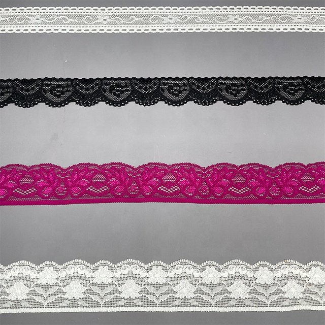 TUTON Custom French Elastic Lace 3.3/3.4/3.5/3.74 CM Trim Wholesale For Underwear