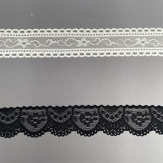 TUTON Custom French Elastic Lace 3.3/3.4/3.5/3.74 CM Trim Wholesale For Underwear