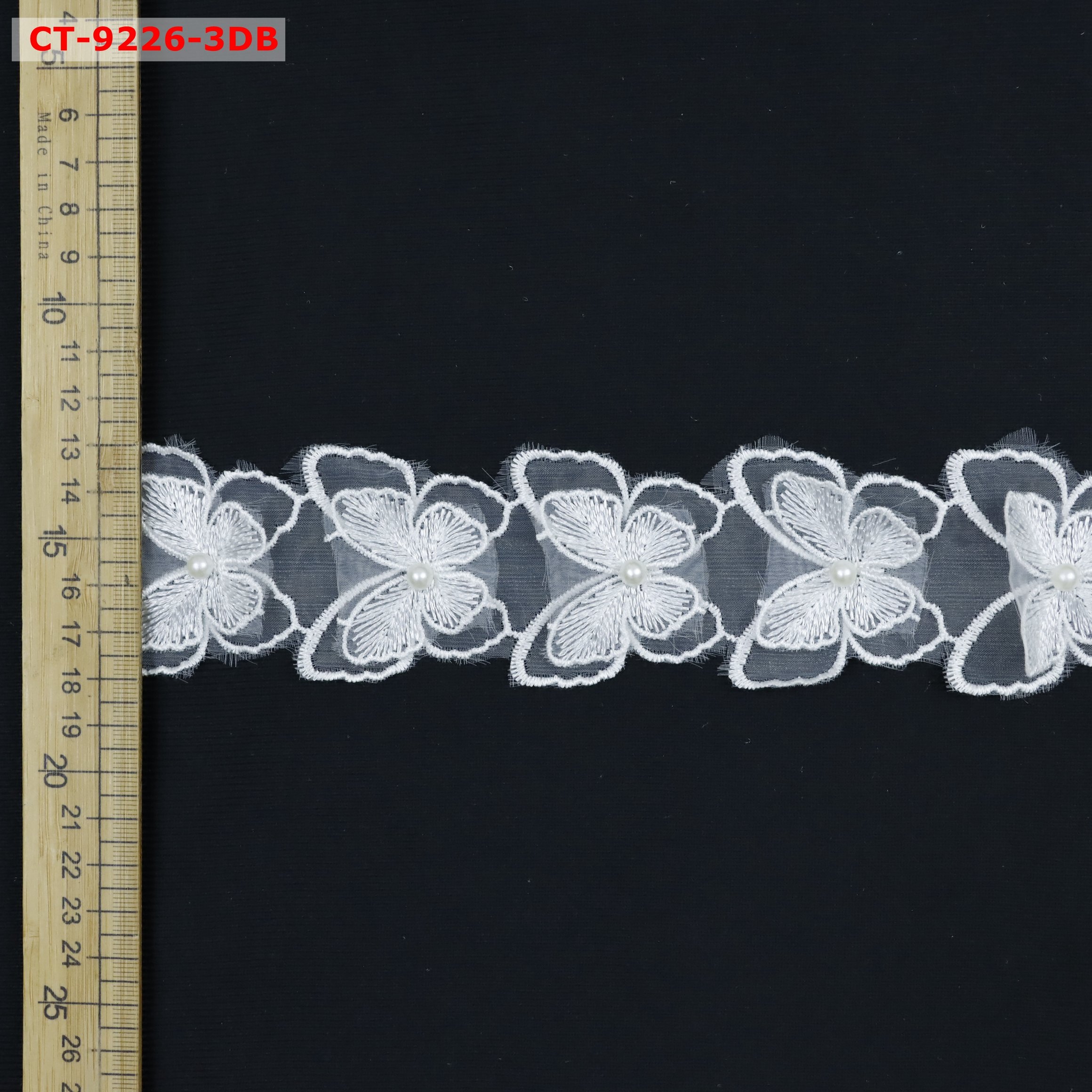 Wholesale wedding dress lace trims teal custom sewing supplies bridal beaded necklace trims