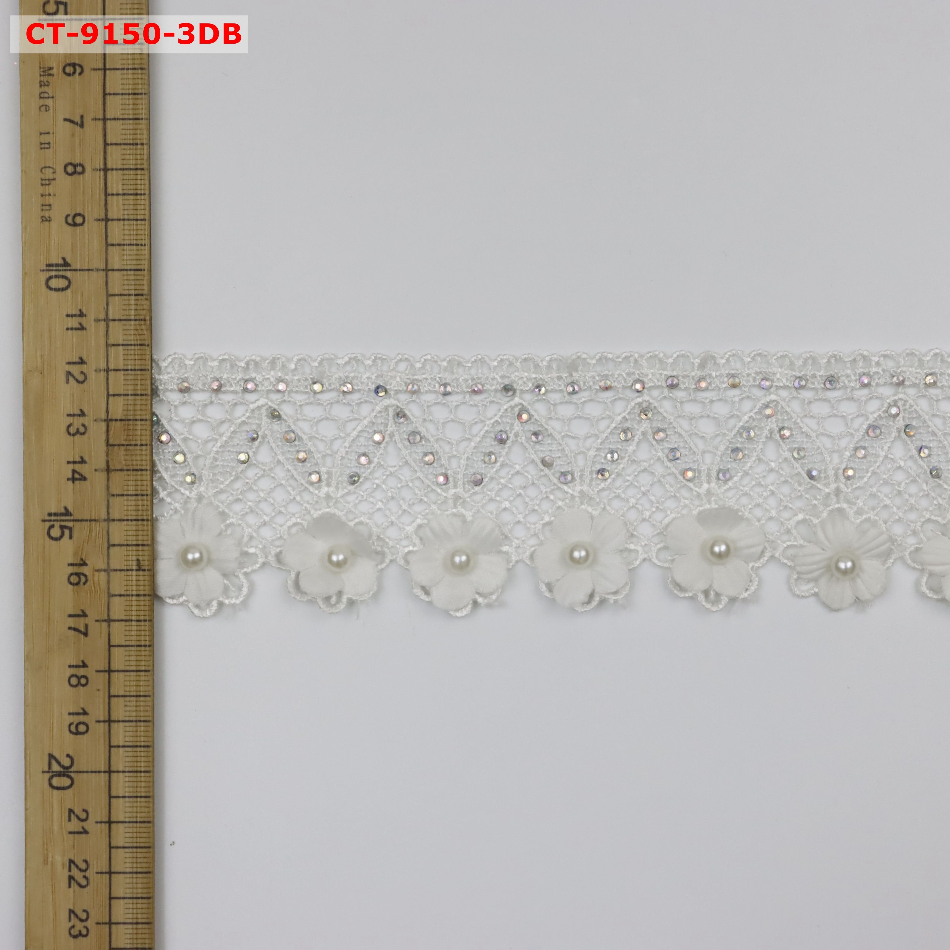 Wholesale wedding dress lace trims teal custom sewing supplies bridal beaded necklace trims