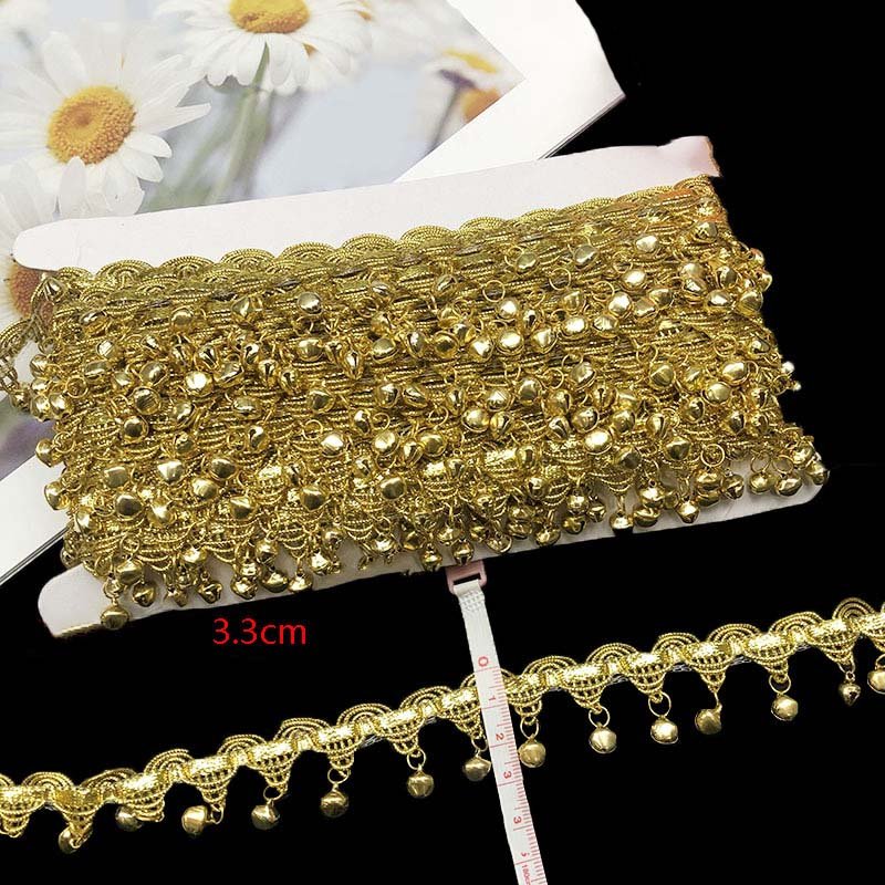 cheap garment accessories S wave lace ribbon gold braided diy costume dress craft textile sewing decorations upholstery trimming