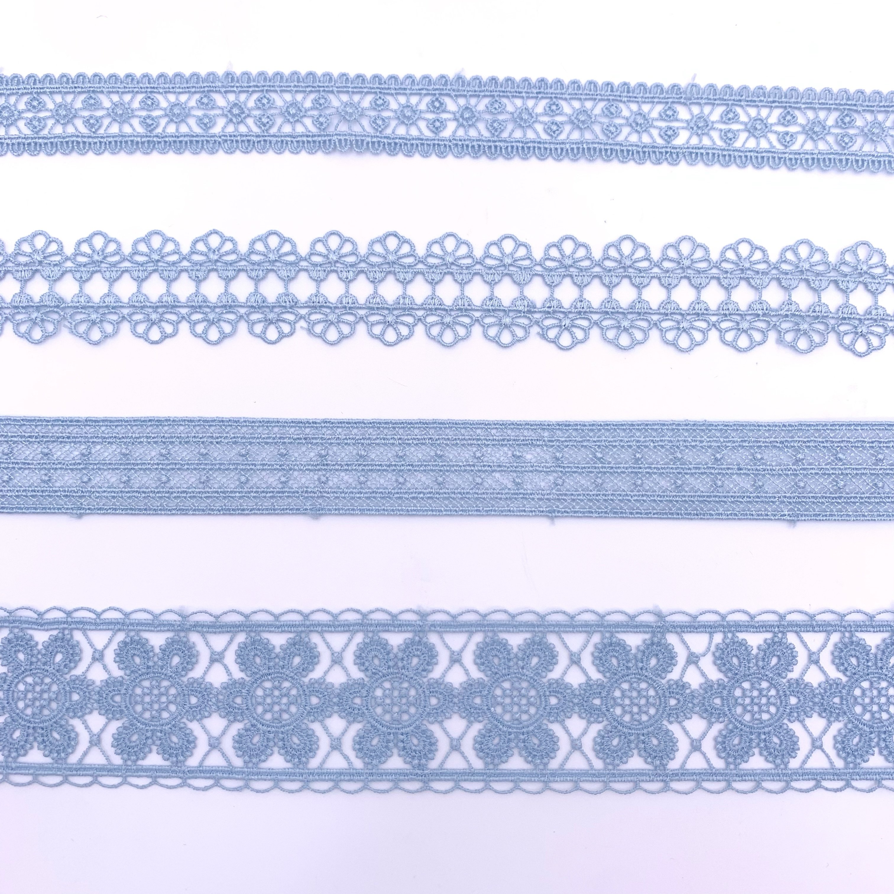 Wholesale Decorative Lace Colors Guipure Lace Water Soluble Polyester Lace Trim