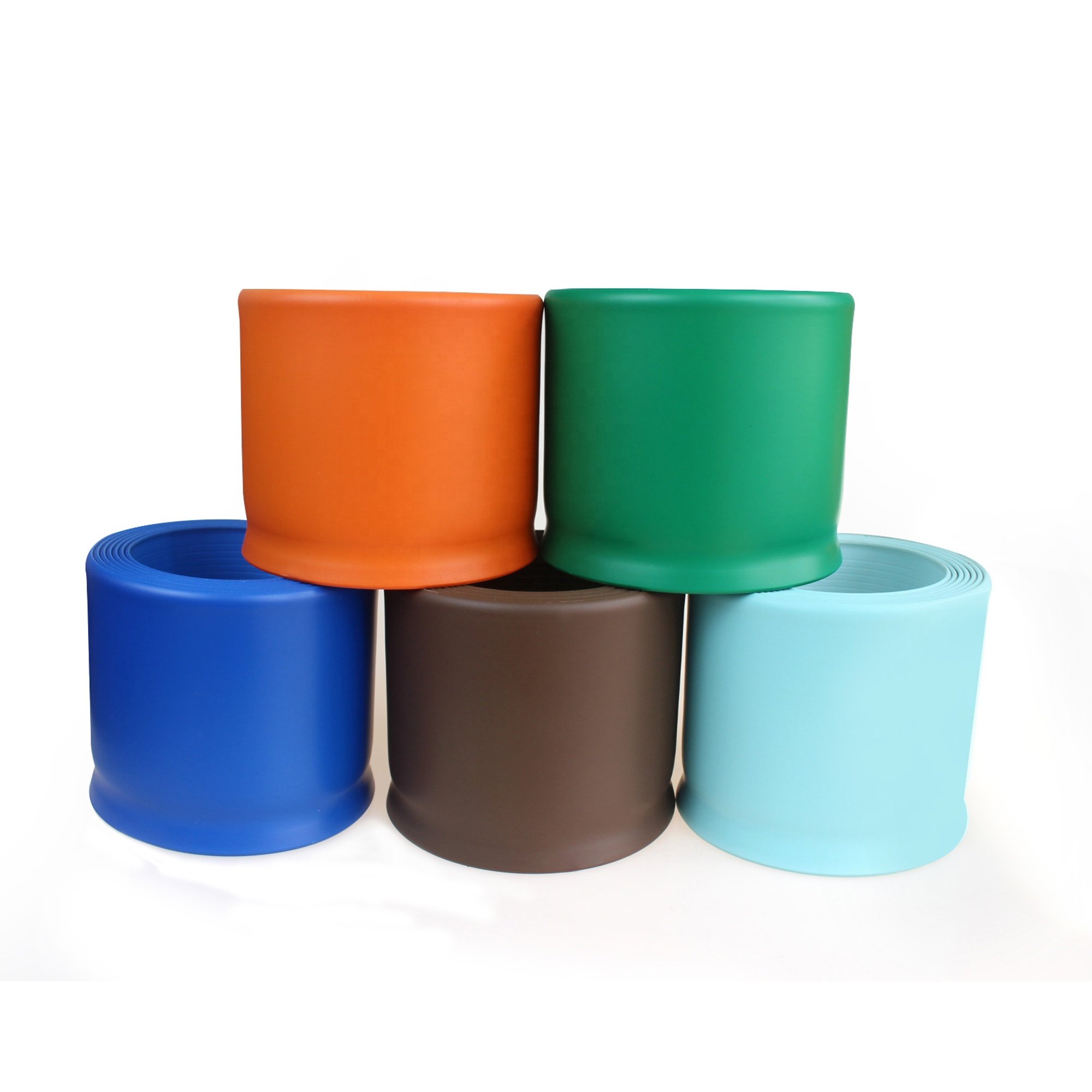 S100-I, RAITTO PVC Self-Stick Vinyl Wall Base Peel And Self Adhesive Back Flexible Wall Baseboard Molding Trim