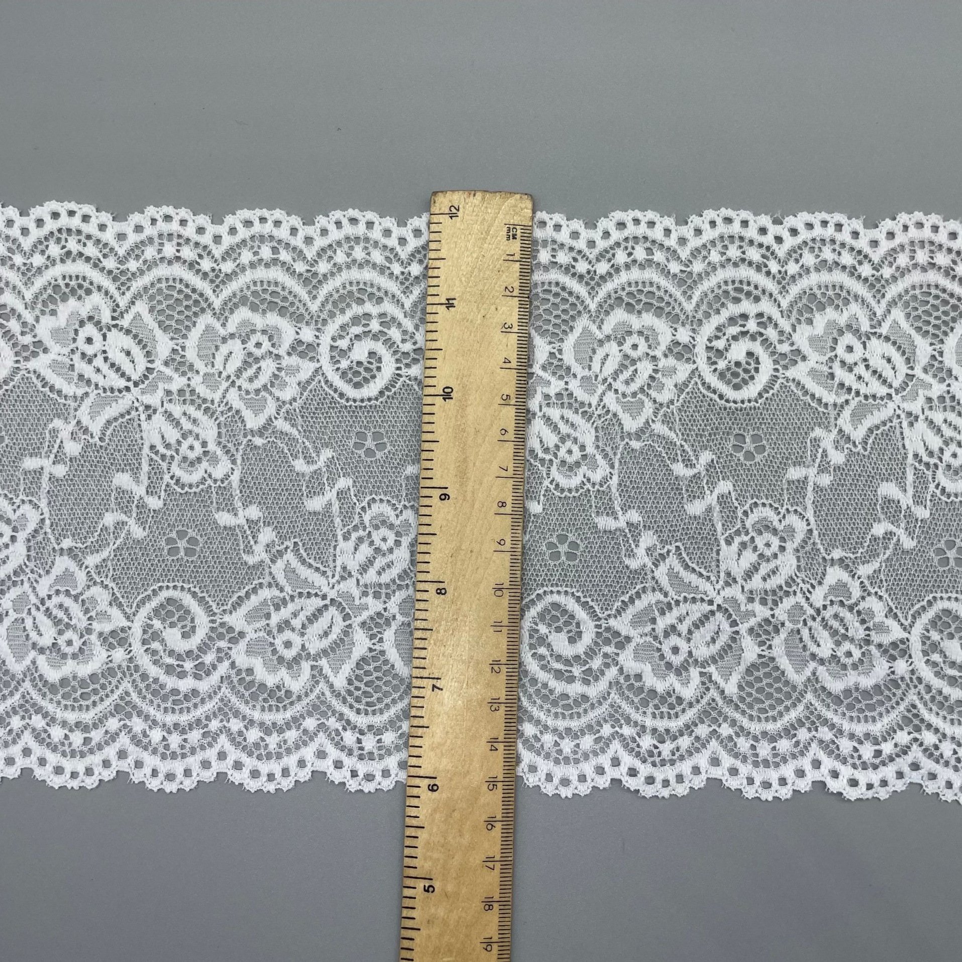 Wholesale Factory Stretch Spandex Elastic Nylon Tricot Lace Trimming