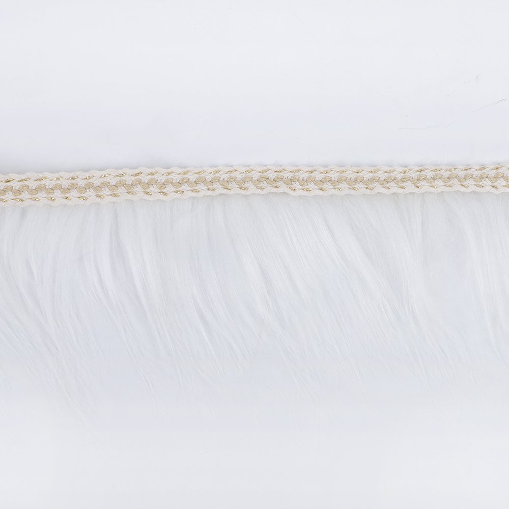 Factory Wholesale faux fur trim long plush trimming for garment
