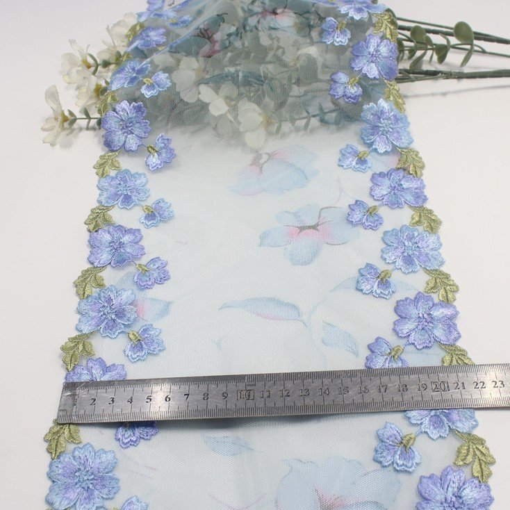 Multiple color selection lingerie lace trim Underwear lace accessories mesh cloth mesh gauze sequin Embroidery lace