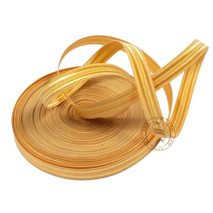 Gold Bullion Braid Gold Bar Epaulettes Uniform Braid | Wholesale Ceremonial bullion wire Braid Lace in Gold and Silver Color