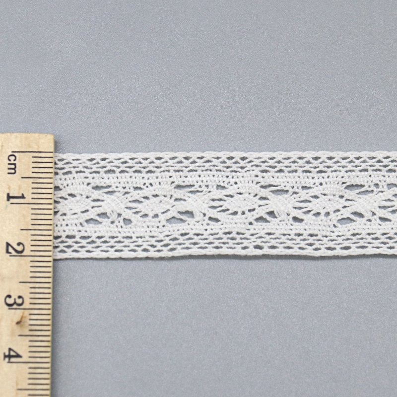 high quality 100% cotton crochet lace trim recycle decorative lace trim for Bridal Wedding