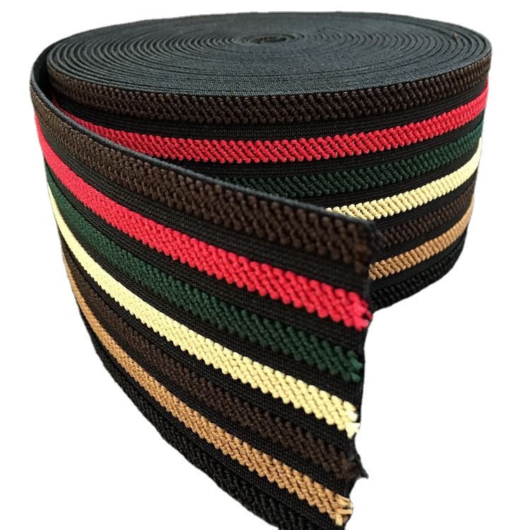In Stock Braided Elastic Straw Braided Tape Elastic Sequin Braid Trim Elastic Band