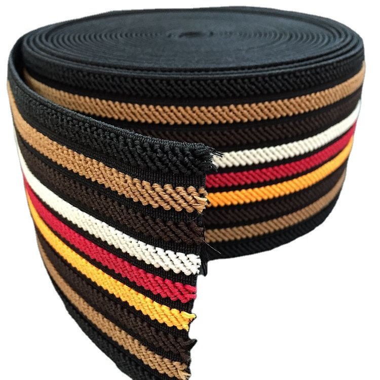 In Stock Braided Elastic Straw Braided Tape Elastic Sequin Braid Trim Elastic Band