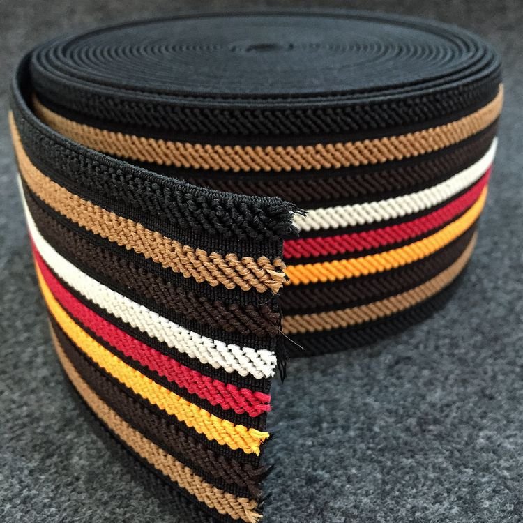 In Stock Braided Elastic Straw Braided Tape Elastic Sequin Braid Trim Elastic Band