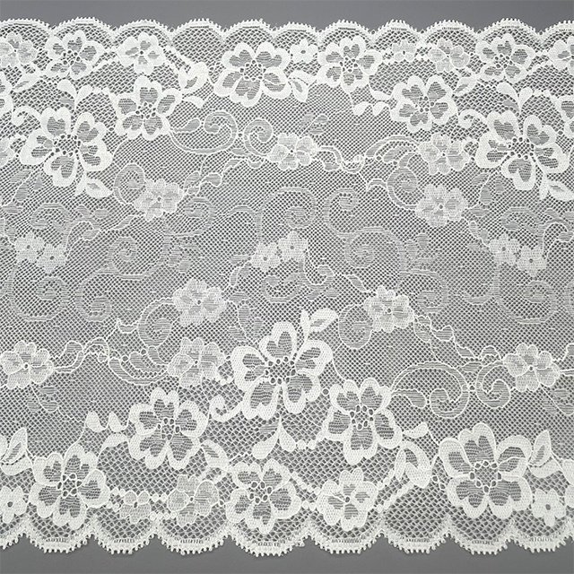 TUTON Custom French Elastic Lace 22 CM/23 CM Trim Wholesale For Lingerie