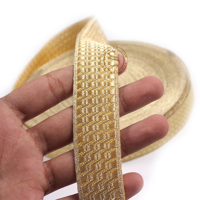 Embroidered Bias and Stand Lace Embroidery for Dress Uniforms Trimming Lace Braids in B&S Style for Sale