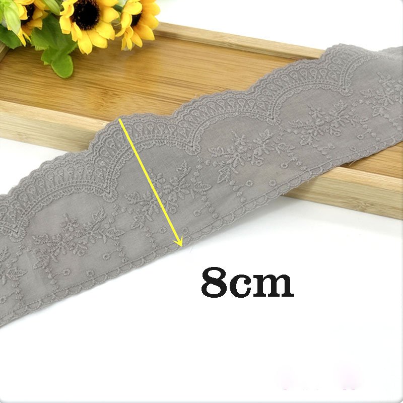 Hollow Flower Ribbon for Sewing Clothing Garment Polyester Lace Trim