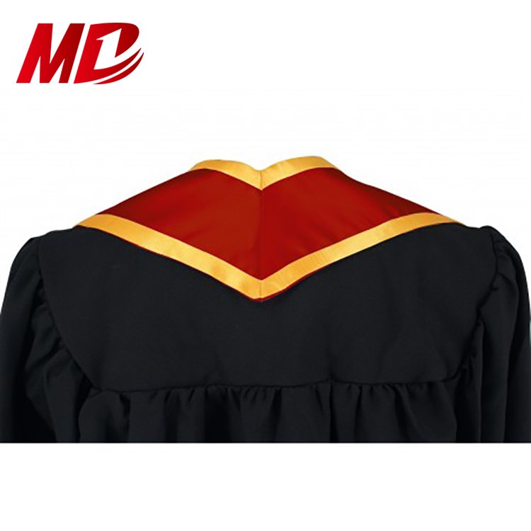 University 72" Satin Trim Graduation Stoles With Classic End
