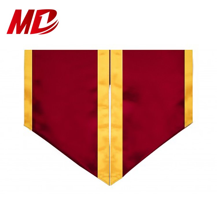 University 72" Satin Trim Graduation Stoles With Classic End
