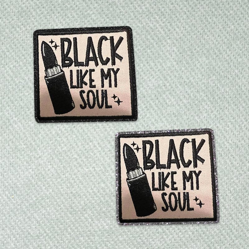 Wholesale Custom Embroidery Patches Glitter Trim Iron On Patches Embroidery Design