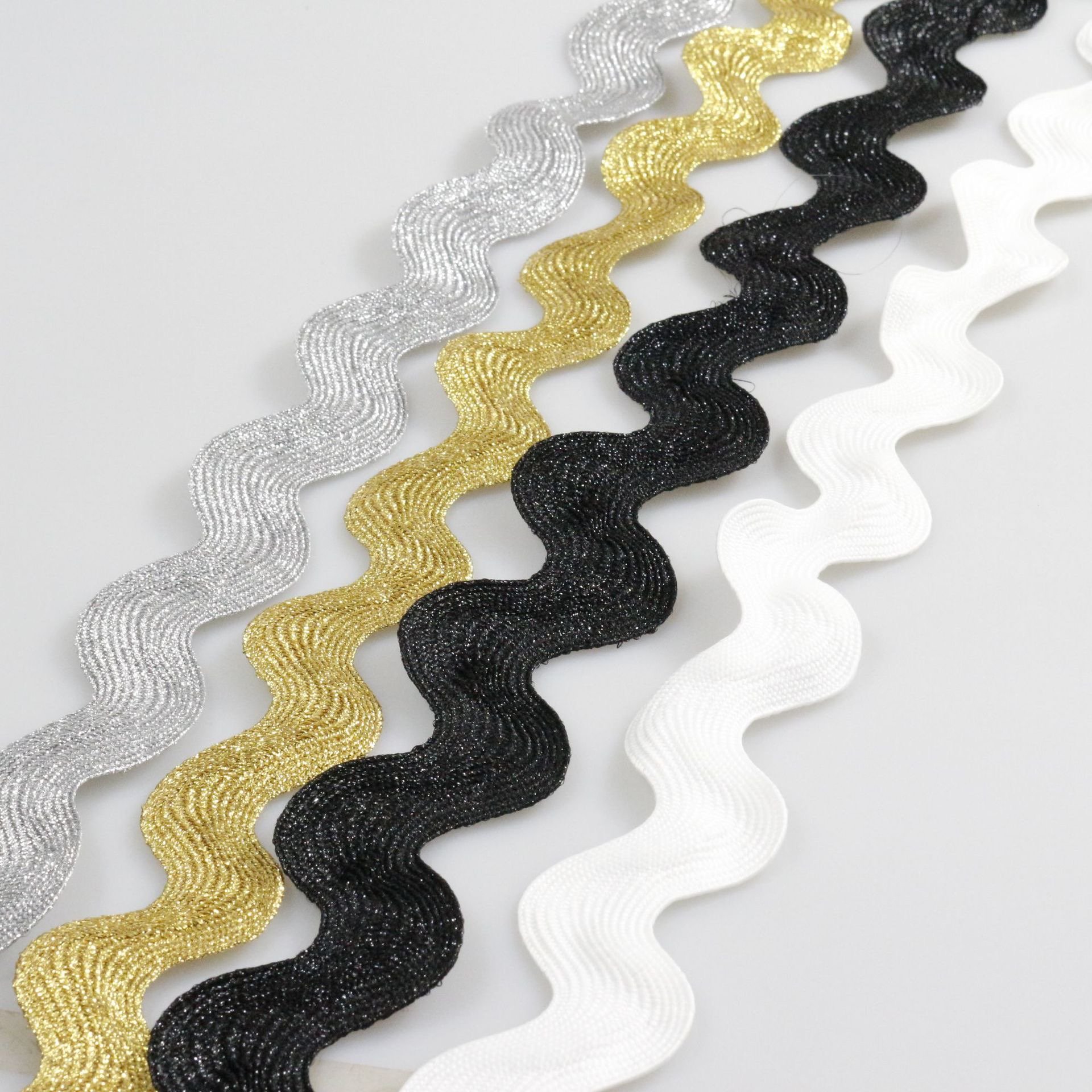 Custom Widely Garment Ric Rac Trim Wholesale Zig Zag Trim