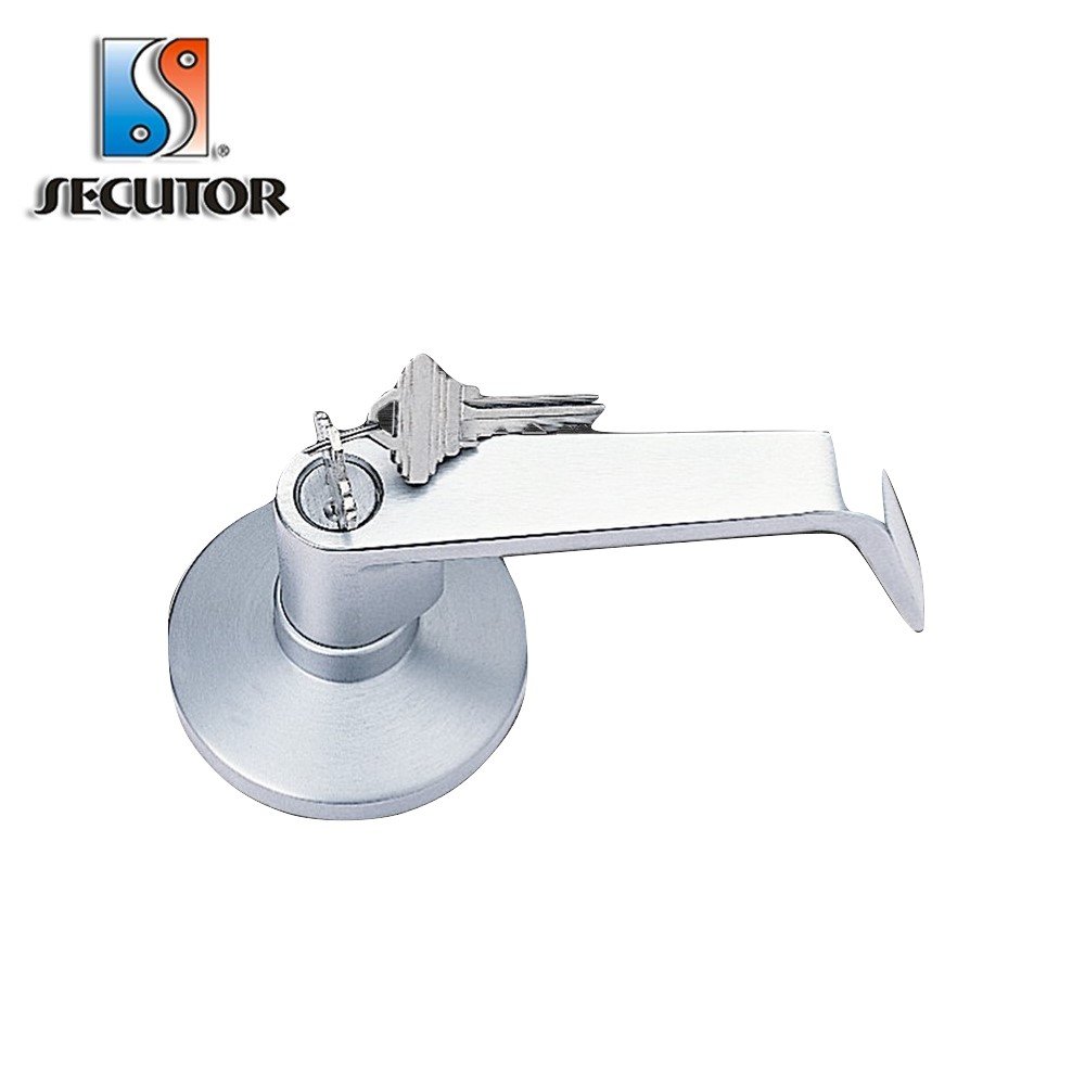 Zinc Lever Handle Trim for Fire Door Panic Push Exit Device Fire Rated Door Handles